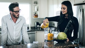 2 couples swap wives that proceed to nude off the other's man